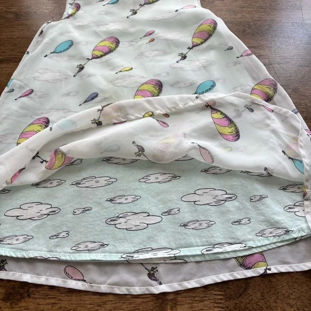 Dr Seuss Hot Air Balloon Dress 3T